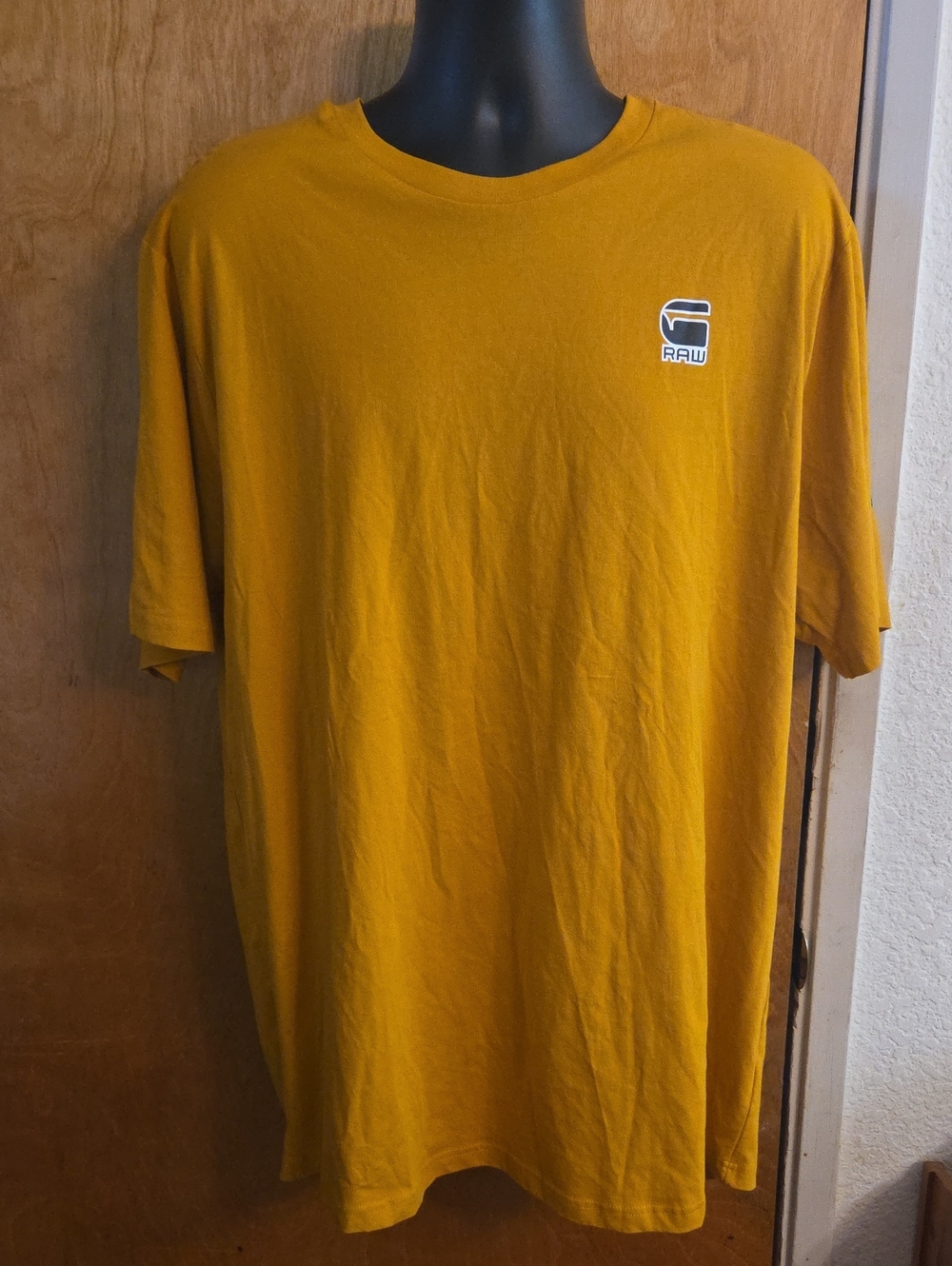 NWT G-STAR RAW Logo Graphic Crew Short Sleeve T-Shirt Men's Size XXL